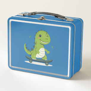 Lunch Box Dinosaure Skateboard