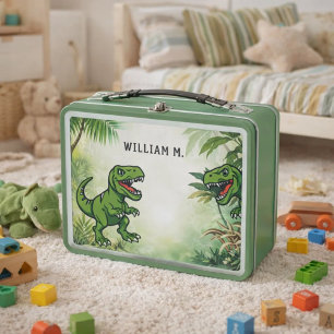 Lunch Box Dinosaure Tyrannosaurus Rex nom jungle