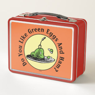 Lunch Box Dr Seuss   Oeufs verts et icône de jambon