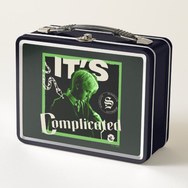 Lunch Box Draco Malfoy - "C'est compliqué" (Devant)