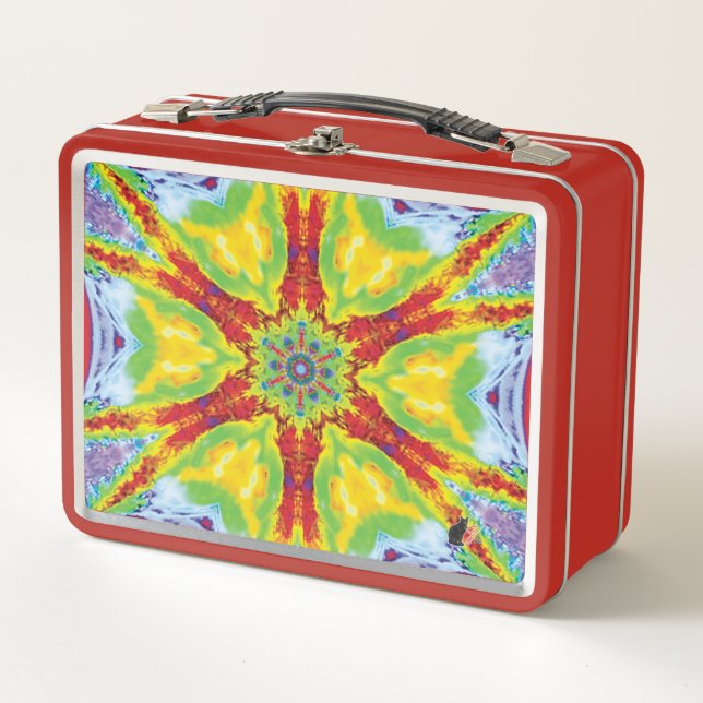 Lunch Box Dragoneye Kaleidoscope Boîte à lunch métallique (Devant)