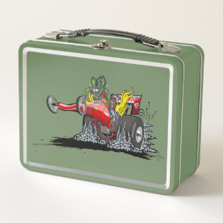 Lunch Box Dragster de dessin animé