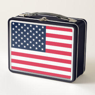 Lunch Box Drapeau américain 50 étoiles : vieilles étoiles de