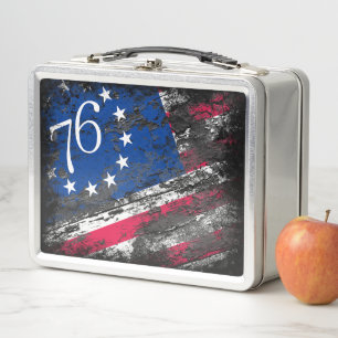 Lunch Box Drapeau Betsy Ross 1776 4 juillet patriotique