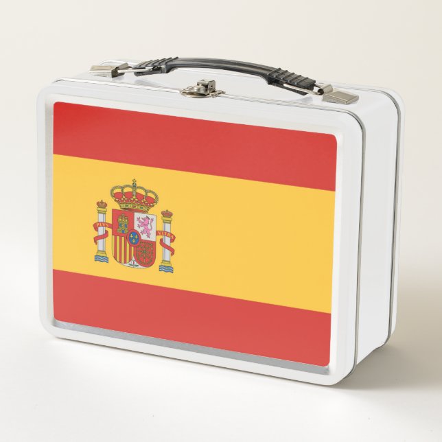 Lunch Box Drapeau de l'Espagne (Devant)