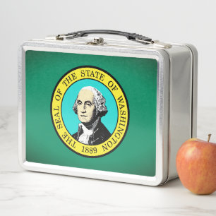 Lunch Box Drapeau de l'Etat de Washington - USA