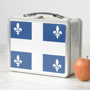 Lunch Box Drapeau de Québec, Canada