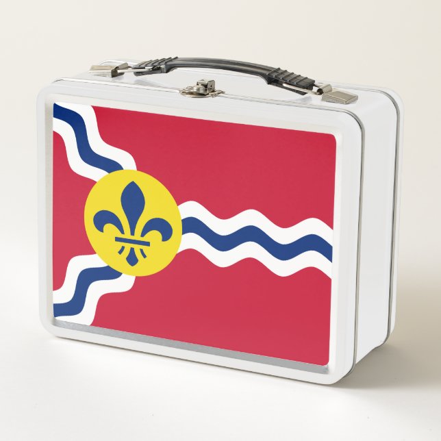 Lunch Box Drapeau de St. Louis, Missouri Boîte à lunch en mé (Devant)