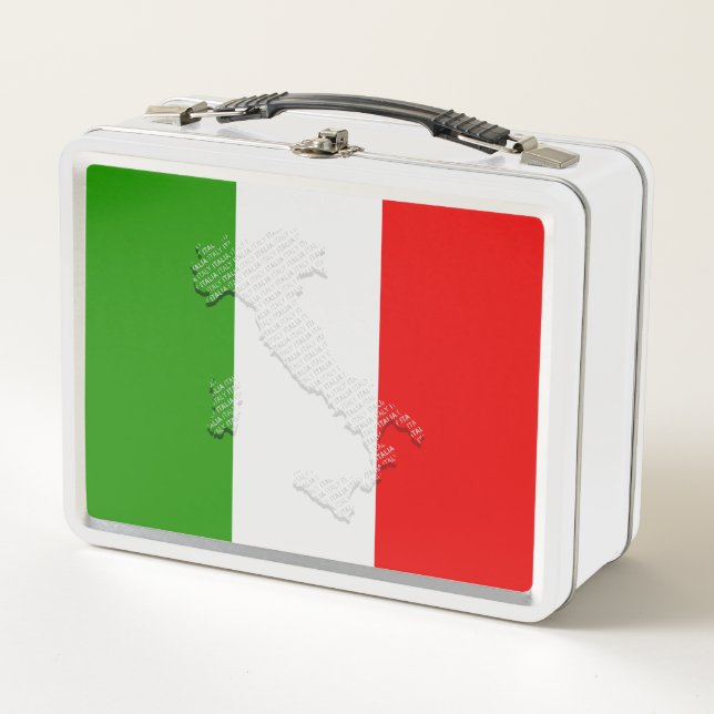 Lunch Box Drapeau italien (Devant)