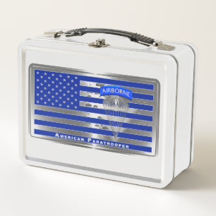Lunch Box Drapeau Parachutiste américain spécialement conçu