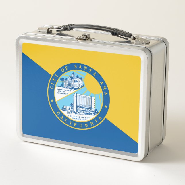 Lunch Box Drapeau urbain de Père Noël Ana (Devant)