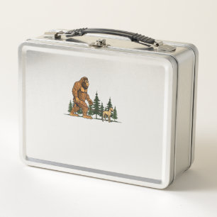 Lunch Box Drôle Whippet Bigfoot Chien Marcher Chien Maman Pa