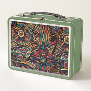 Lunch Box Eco-Friendly vert "Chronique des Anciens" Lun