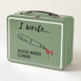 Lunch Box Écrire parce que le meurtre est faux