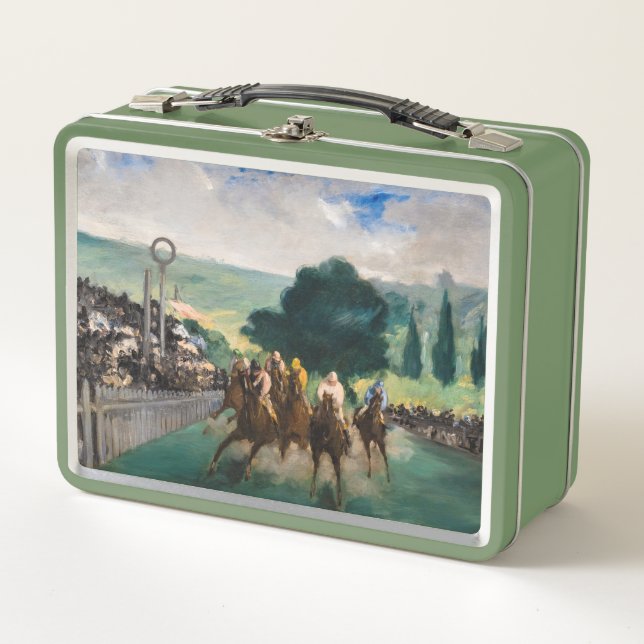 Lunch Box Edouard Manet - Les courses à Longchamp (Devant)