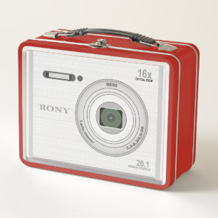 Lunch Box Effet Caméra numérique de nouveauté