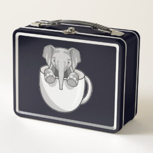 Lunch Box Elephant with Cup