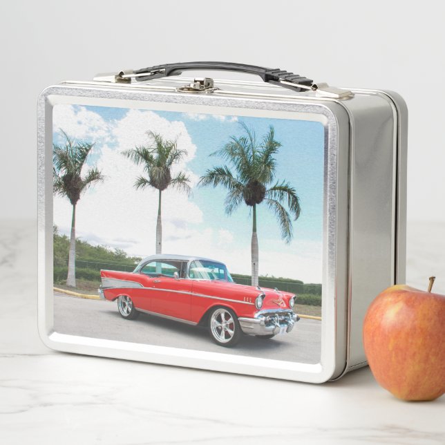 Lunch box en métal (En situation)