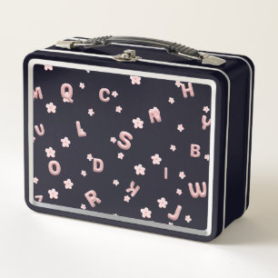 Lunch Box Enfants mignons ABC Alphabet flower Enfants B2S