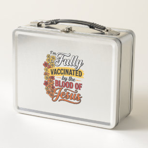 Lunch Box Entièrement vacciné par le sang de Jésus conceptio