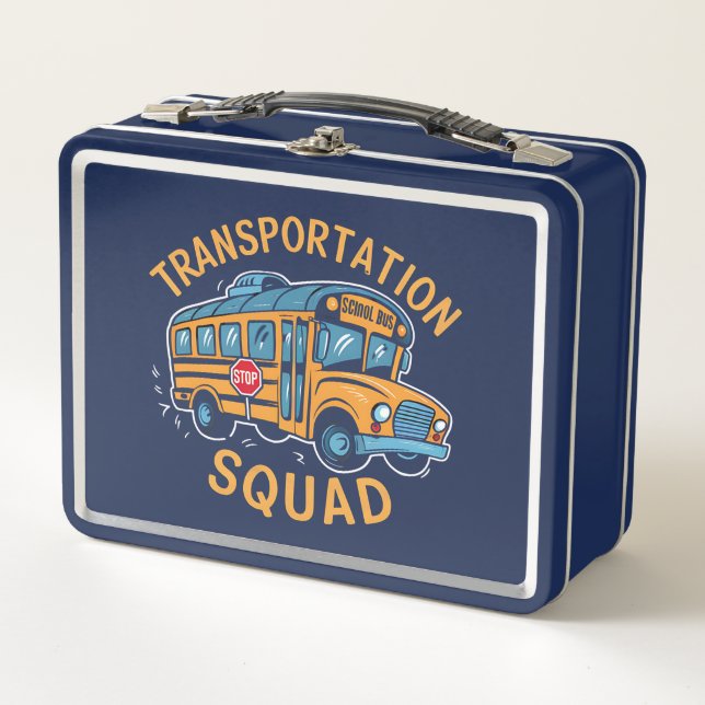 Lunch Box Équipe de transport des conducteurs d'autobus scol (Devant)