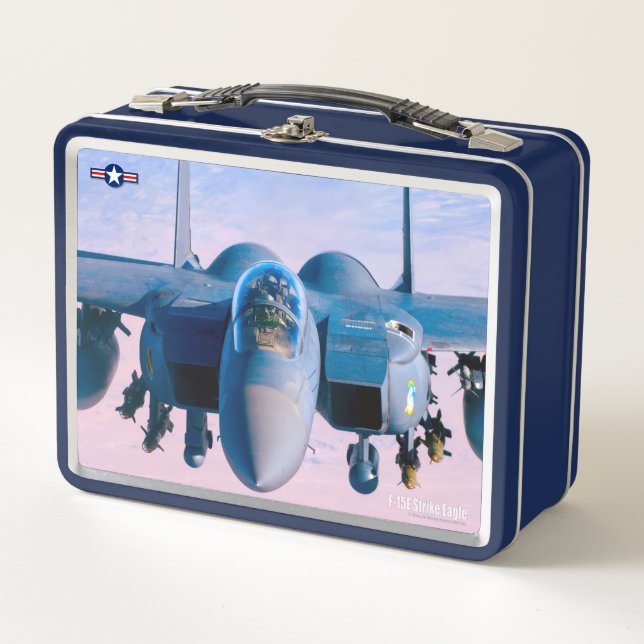 LUNCH BOX F-15E GRÈVE EAGLE (Devant)