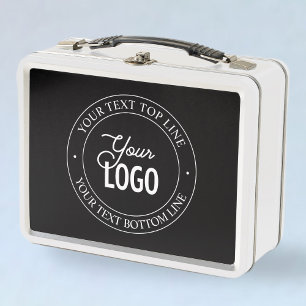 Lunch Box Facile de remplacement de logo et de texte personn