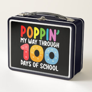 Lunch Box Faisant mon chemin à travers 100 jours d'école