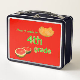 Lunch Box Faites-le faire en 4e année