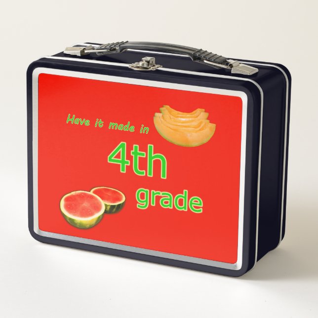 Lunch Box Faites-le faire en 4e année (Devant)