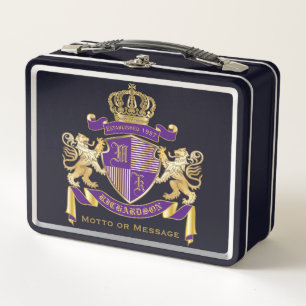 Lunch Box Faites votre propre manteau de l'emblème de