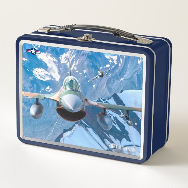 LUNCH BOX FALCON DE COMBAT F-16C (Devant)