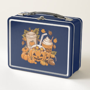 Lunch Box Famille d'automne Halloween Thanksgiving Mignon Au