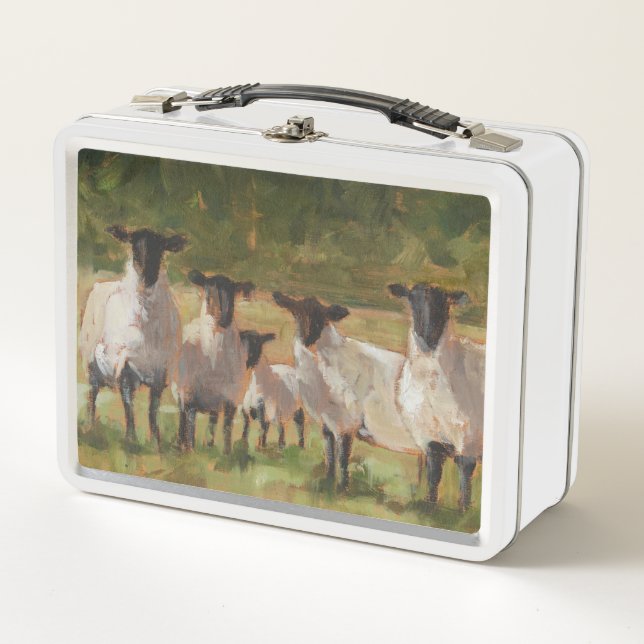 Lunch Box Famille de moutons (Devant)