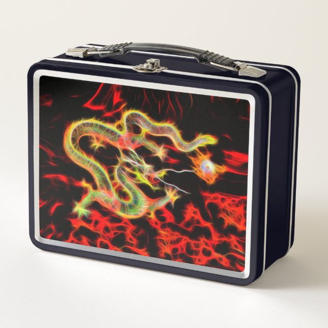 Lunch Box Feu de dragon incroyable sur Lucky Energy (Devant)