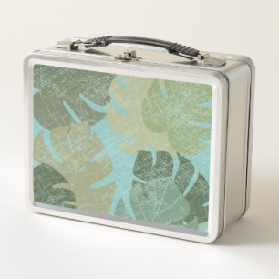 Lunch Box Feuilles dénaturés tropicaux
