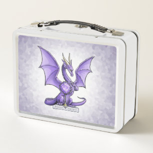 Lunch Box Février Birthstone Dragon - Amethyst