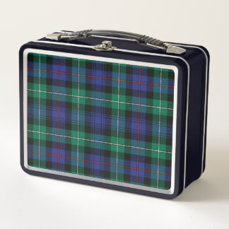 Lunch Box Fiambrera con estampado tartan