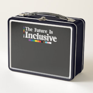 Lunch Box Fierté LGBT Le futur est inclusif Gay Lesbienne