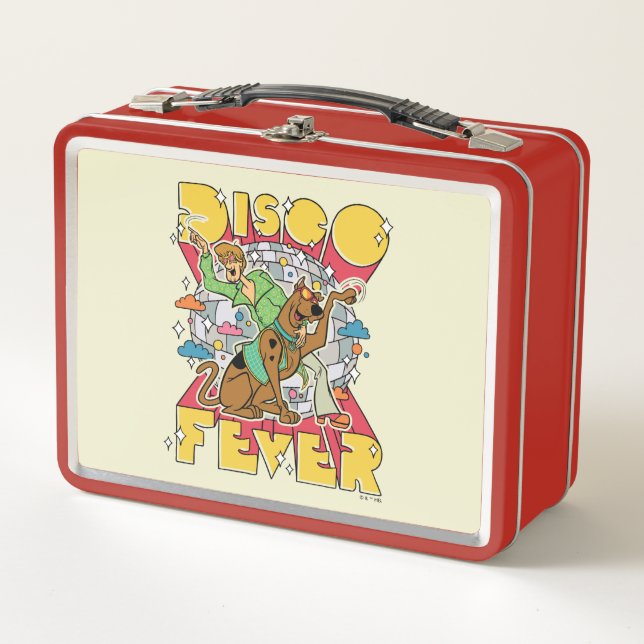 Lunch Box Fièvre de Disco avec Scooby et Shaggy (Devant)