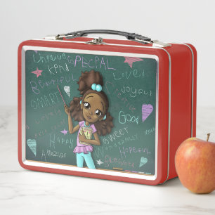 Lunch Box Fille afro-américaine