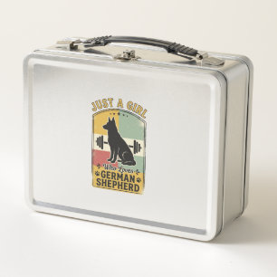 Lunch Box Fille Berger Allemand Chemise Rétro Amoureux de Ch