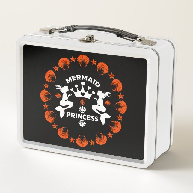 Lunch Box Fille Sirène Princesse (Devant)