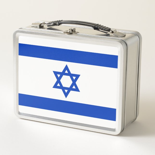 Lunch Box Flag of Israel (Devant)
