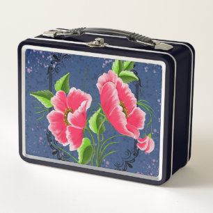 Lunch Box Fleur rose