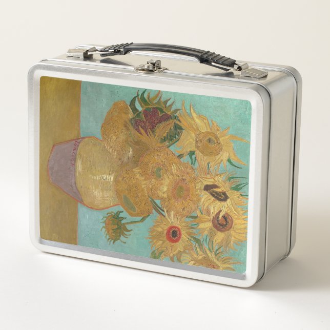 Lunch Box Fleurs de soleil (Devant)