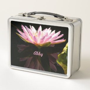 Lunch Box Fleurs Nénuphars Lotus Rose