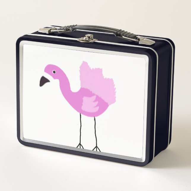 Lunch Box Flora Le Flamant rose (Devant)