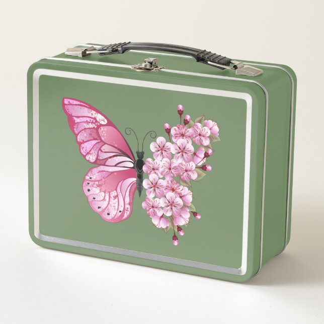 Lunch Box Flower Butterfly (Devant)