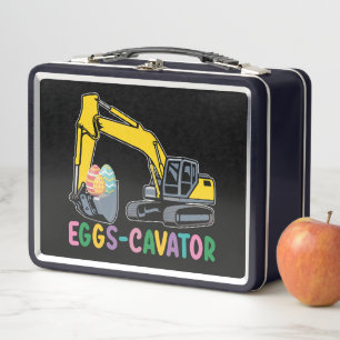 Lunch Box Fouilleur d'oeufs Chasseur d'oeufs de Pâques Excav